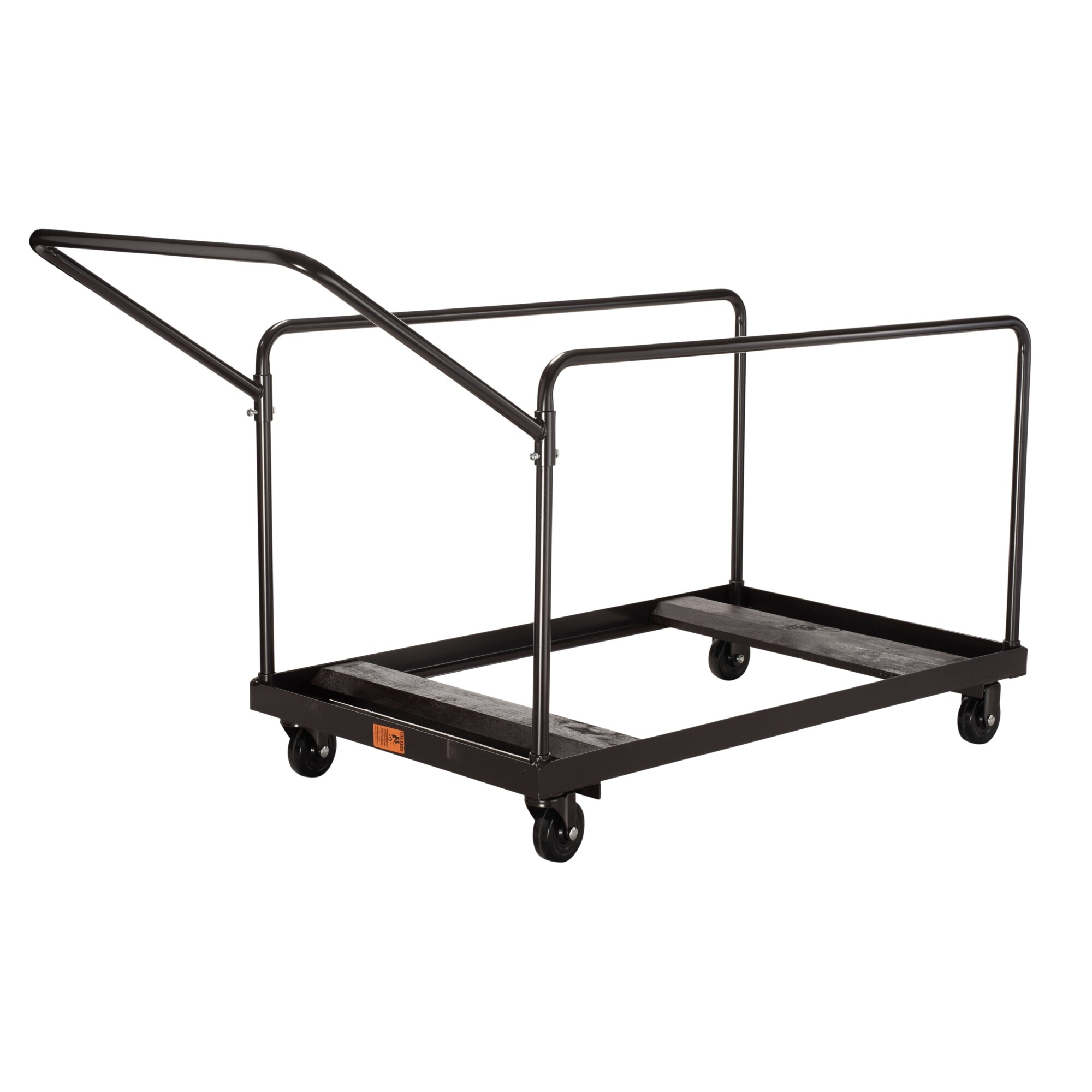 National Public Seating, Folding Table Dolly For 48in. 60in.R Tables, Capacity 660 lb, Frame Material Steel, Single, Pair, or Set Single, Model# DY-60R